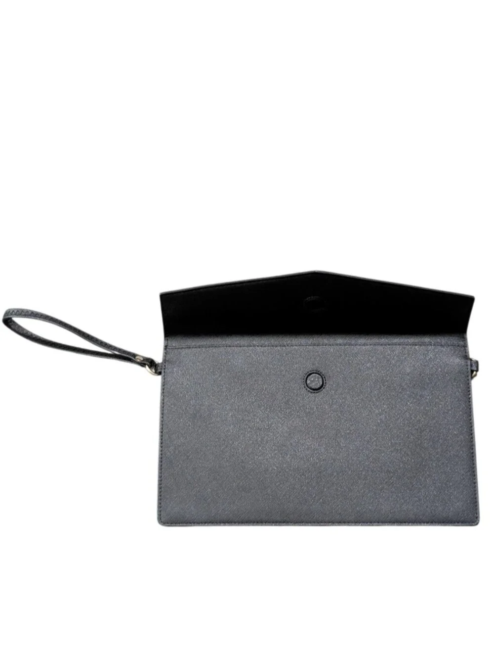 Black Envelope Wristlet Clutch New In Package
